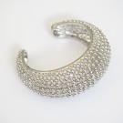 Aurora cuffarmbånd sølv  thumbnail