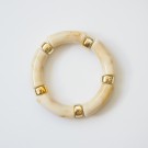 Ivory elastisk armbånd thumbnail