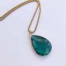 Kjede med stor krystall thumbnail