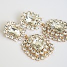 Chunky krystalløredobber thumbnail